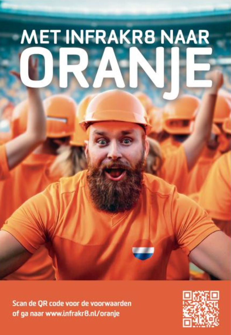 infrkr8 naar oranje